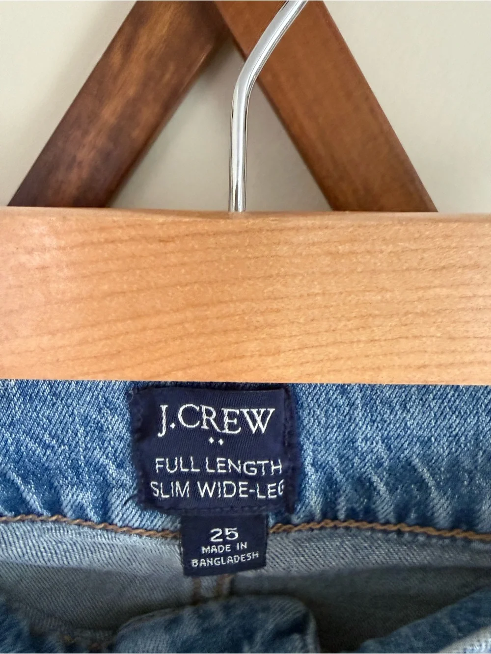 J. Crew Light Blue Wide-Leg Jeans